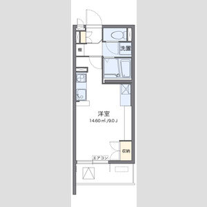ワンルーム 間取り図