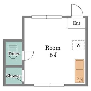ワンルーム 間取り図