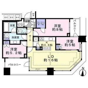 3LDK 間取り図