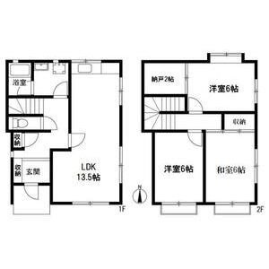 3LDK 間取り図