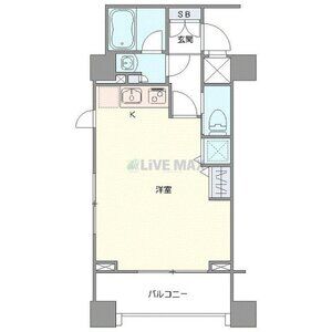 ワンルーム 間取り図