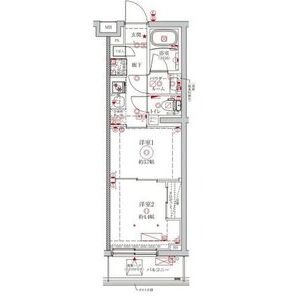 2K 間取り図