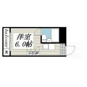 ワンルーム 間取り図