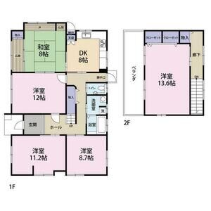 5DK 間取り図