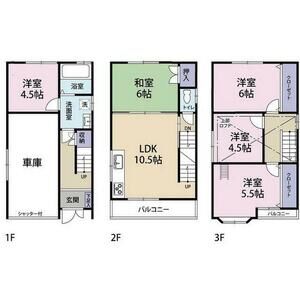 5LDK 間取り図