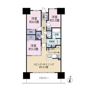 3LDK 間取り図