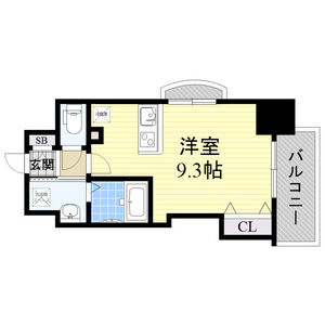 ワンルーム 間取り図