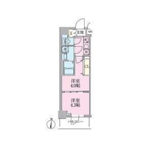 2K 間取り図
