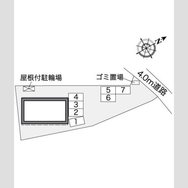 レオパレス3m 室内写真1