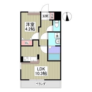 ラ・メール城脇B 建物画像