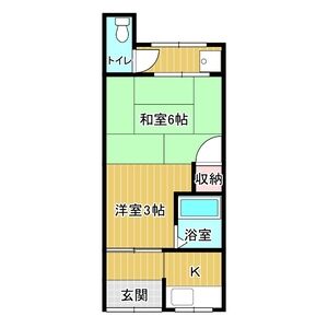 2K 間取り図