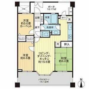 3LDK 間取り図