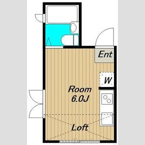 ワンルーム 間取り図