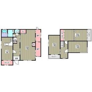 4LDK 間取り図