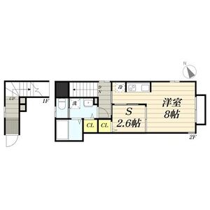 ワンルーム 間取り図