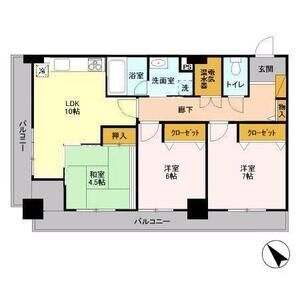 3LDK 間取り図