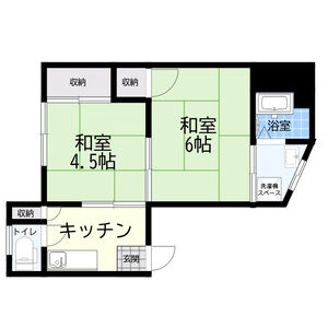 2K 間取り図