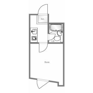 ワンルーム 間取り図