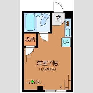 ワンルーム 間取り図