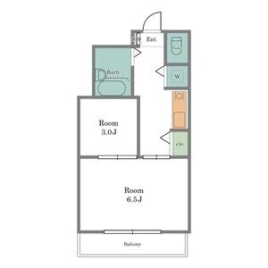 2K 間取り図
