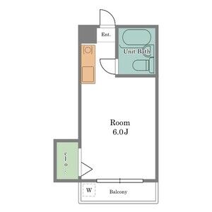 ワンルーム 間取り図