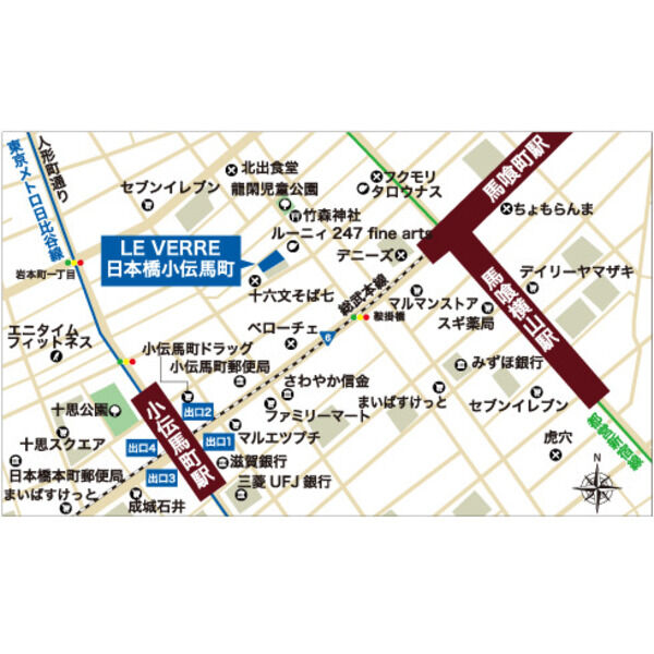 LE VERRE日本橋小伝馬町 室内写真1