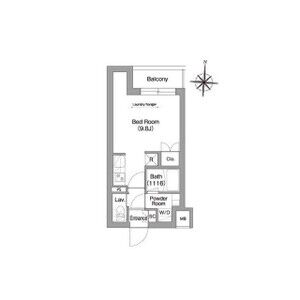 ワンルーム 間取り図