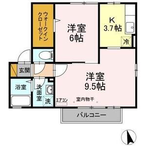 2K 間取り図
