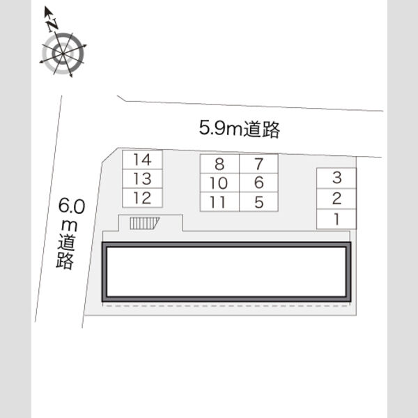 レオパレスパラッツオⅡ 室内写真1