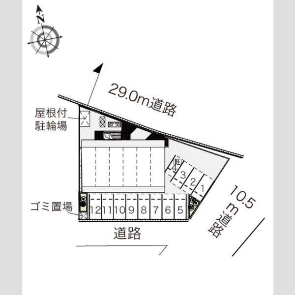 レオパレスコモダ宇頭Ⅱ 室内写真1