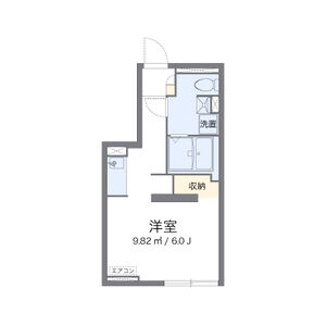 ワンルーム 間取り図