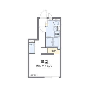 ワンルーム 間取り図
