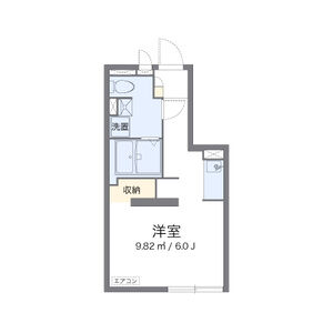 ワンルーム 間取り図