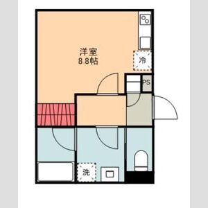 ワンルーム 間取り図
