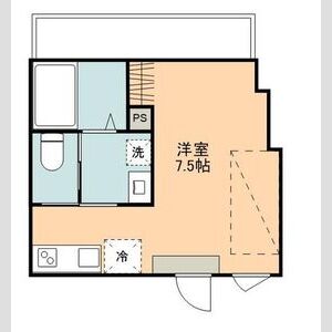 ワンルーム 間取り図