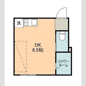 ワンルーム 間取り図