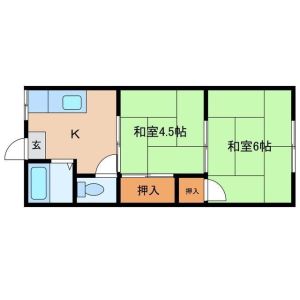 2K 間取り図