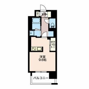 ワンルーム 間取り図