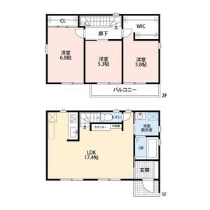 3LDK 間取り図