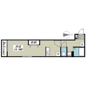 ワンルーム 間取り図