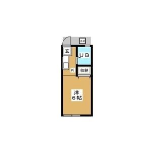 ワンルーム 間取り図