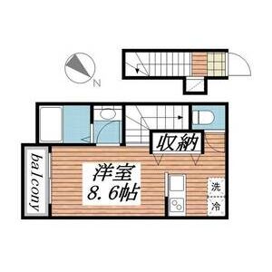 ワンルーム 間取り図