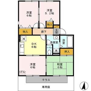 4DK 間取り図