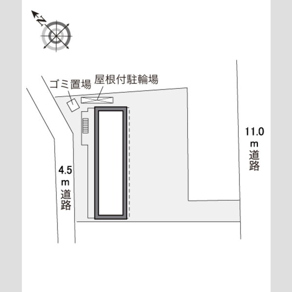 レオパレス九番街 室内写真1