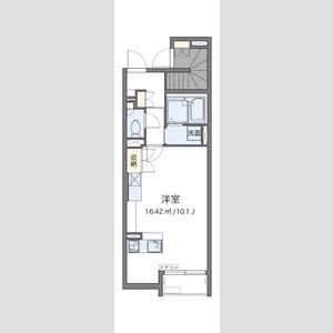 ワンルーム 間取り図