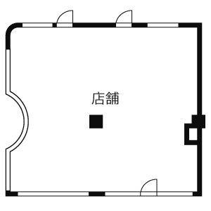 ベルシャトー瑞穂 店舗C号室号室 間取り図