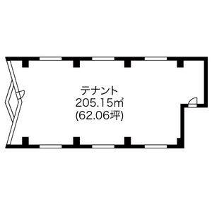 錦HOTEIビル 7F号室 間取り図