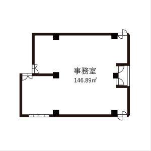 中埜金山ビル 701,702号室 間取り図