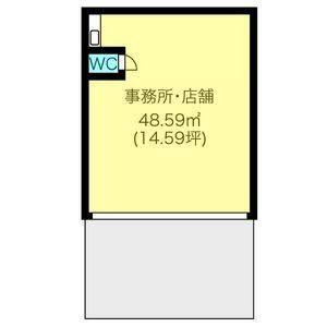 コーポ浅見 2号室 間取り図