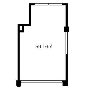 ベルメゾン極楽 1A号室 間取り図